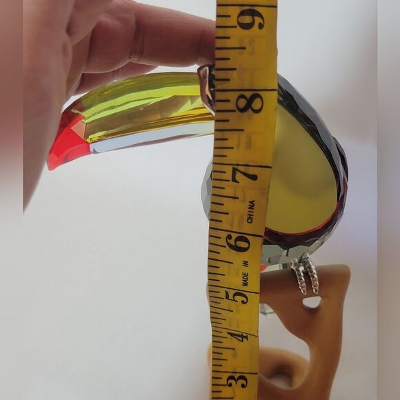 Swarovski Crystal Toucan Exotic Bird - Crystal Paradise Collection - Picture 9 of 11
